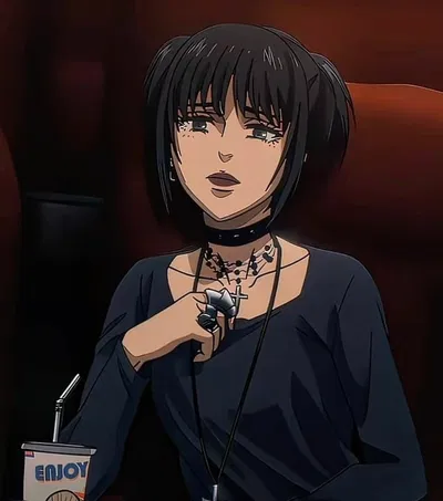 Mikasa Ackerman - your goth bestfriend