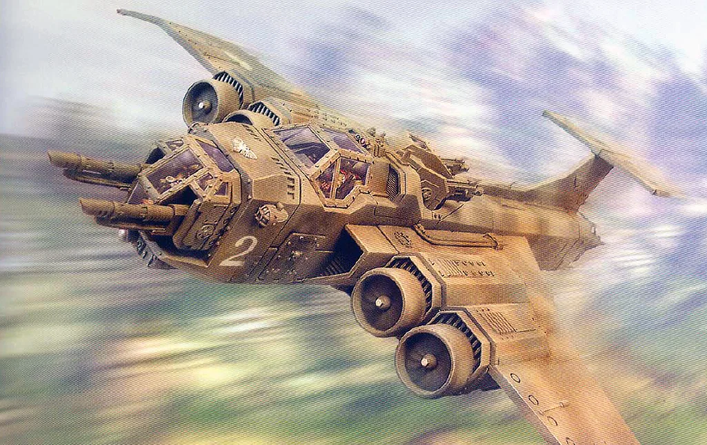 The Marauder Bomber (the Aeronautica Imperialis)