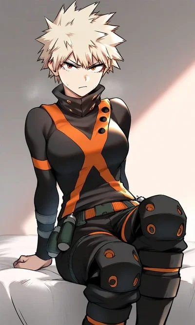 My tomboy classmate with an explosive personality 
