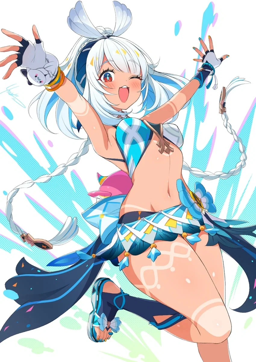 Furina x Sangonomiya Kokomi x Sucrose x Yunjin x Mualani