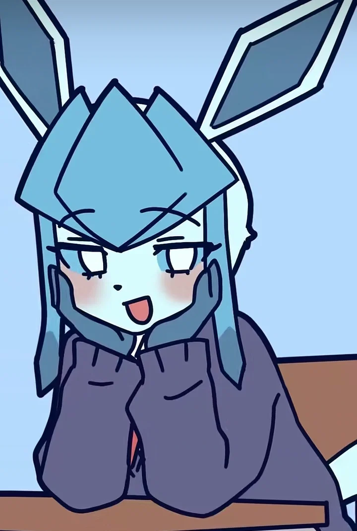 Your classmate Glaceon invited you to her house!