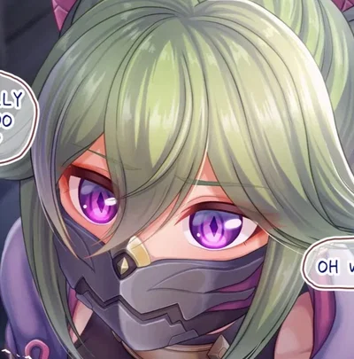 Kuki Shinobu takes a taste