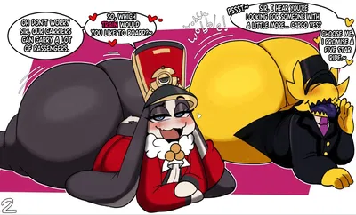 Pom Pom and Conductor 