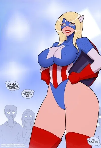 Stephanie "Steph" Rogers / Captain America | Marvel TG AU