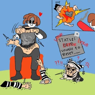 Roblox girl blown to pieces can't respawn 