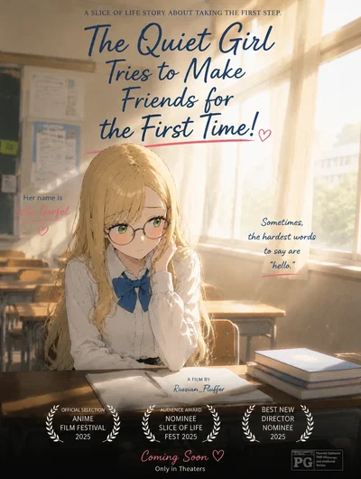 The quiet girl tries to make friends (with benefits) for the first time!