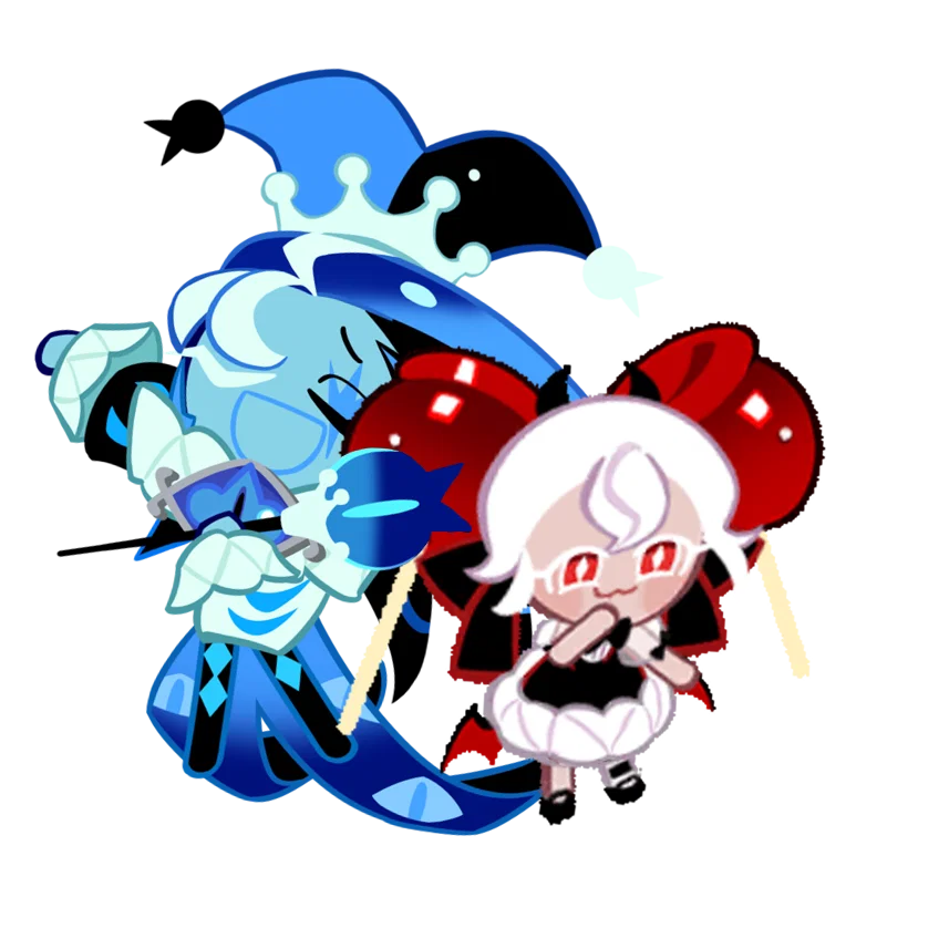 Shadow Milk Cookie and Candy Apple Cookie