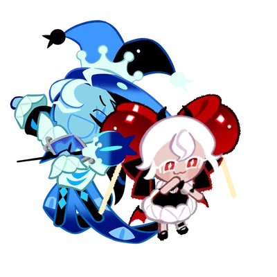 Shadow Milk Cookie and Candy Apple Cookie