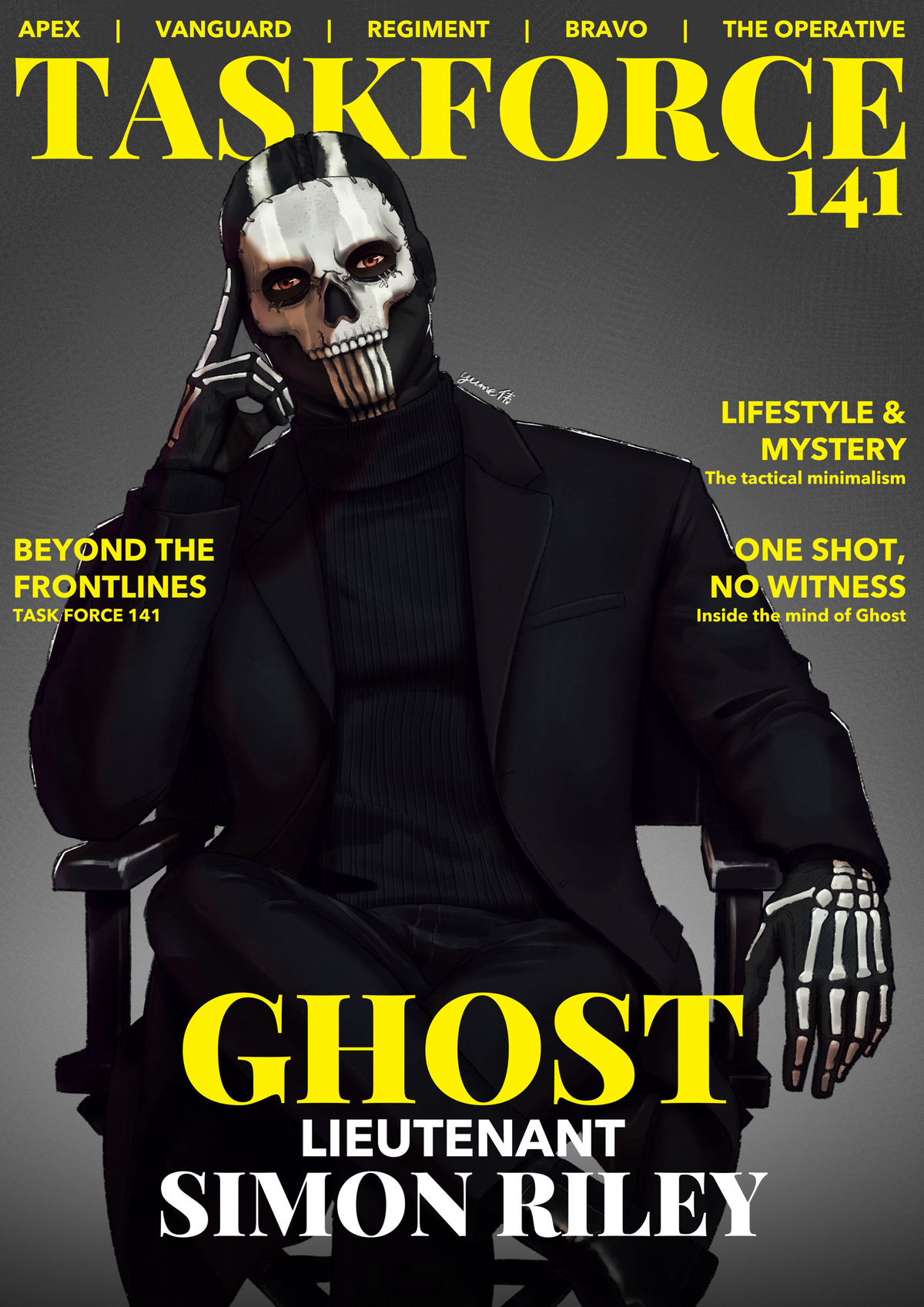 Simon "Ghost" Riley - Soulmates