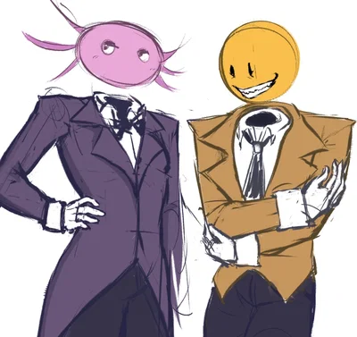 Verity & Kinito (outside the computer)