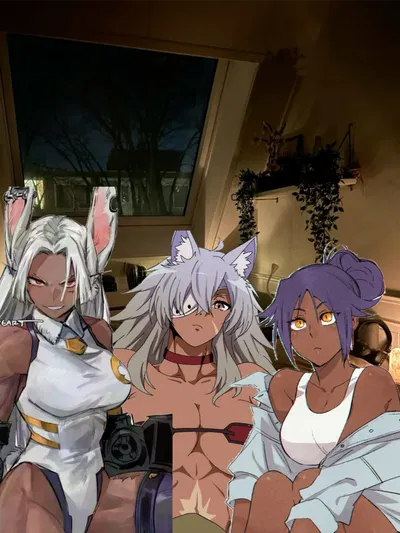 Yoruichi mirko and ghislaine 