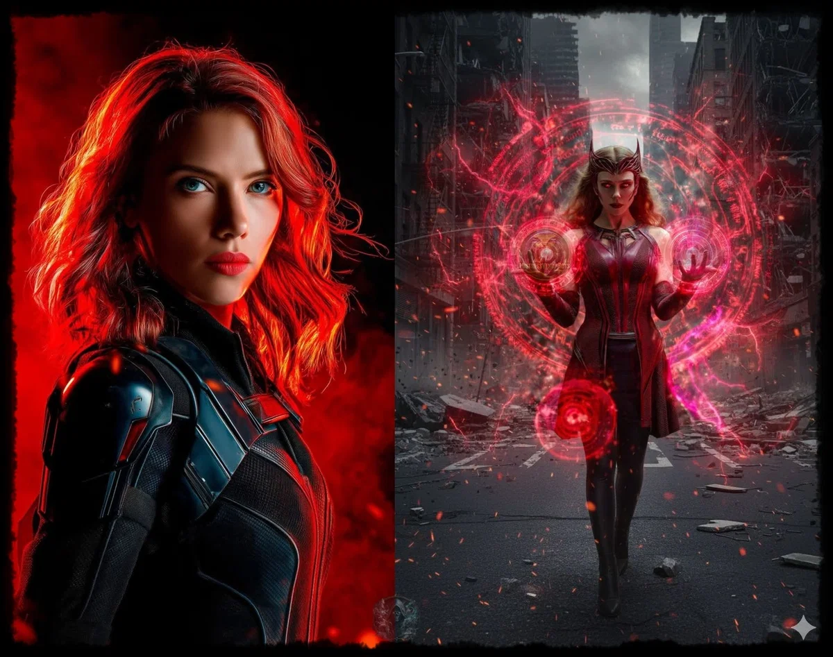 Natasha Romanoff & Wanda Maximoff | You Were Never Supposed to Be There - Crimson Echo