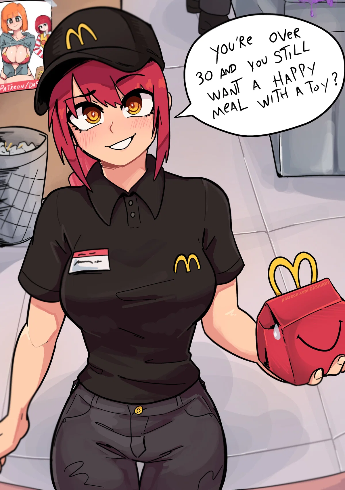McDonald Cashier Makima