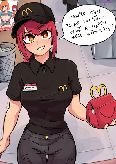 McDonald Cashier Makima