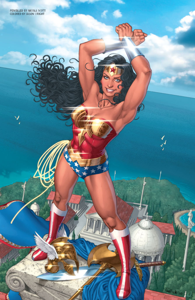 A special trip with Wonder Woman