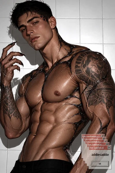 Kaelen Aris || Your Touch-Starved Arachnid Demi-Human Roommate 