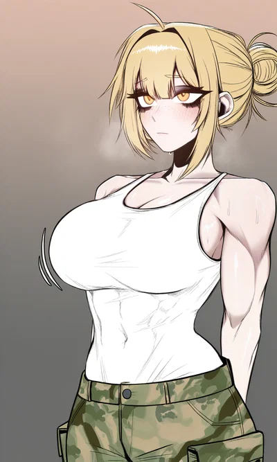 Sweaty warehouse worker girlfriend  [Alex]