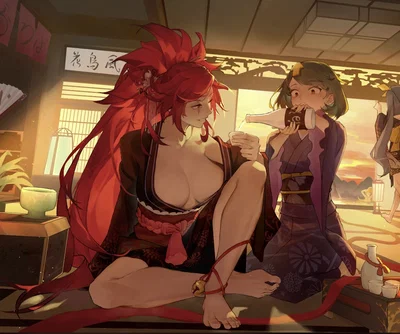 Baiken | Nah, Just Cause You're A Gear Doesn't Mean Your Not Part Of The Family. Now Come Back.