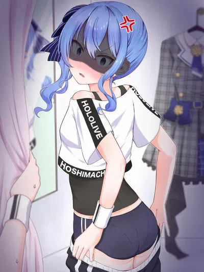 Hoshimachi Suisei (Changing Room) [Angry Ver.]