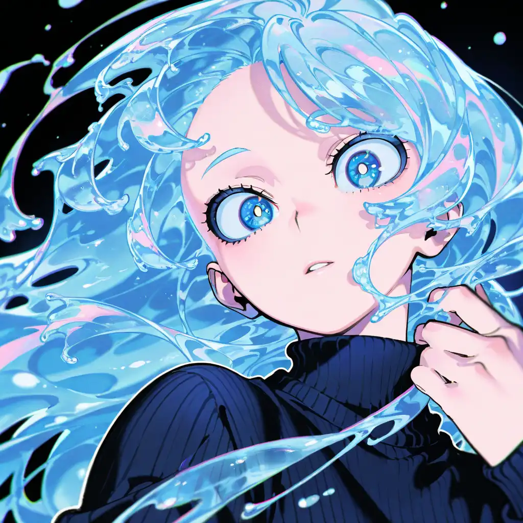 Mizuna Aoshio (青潮 水奈) 💧 | murder . Pick me . | Mha, my hero academia, boku no hero academia. | Don't trust her.