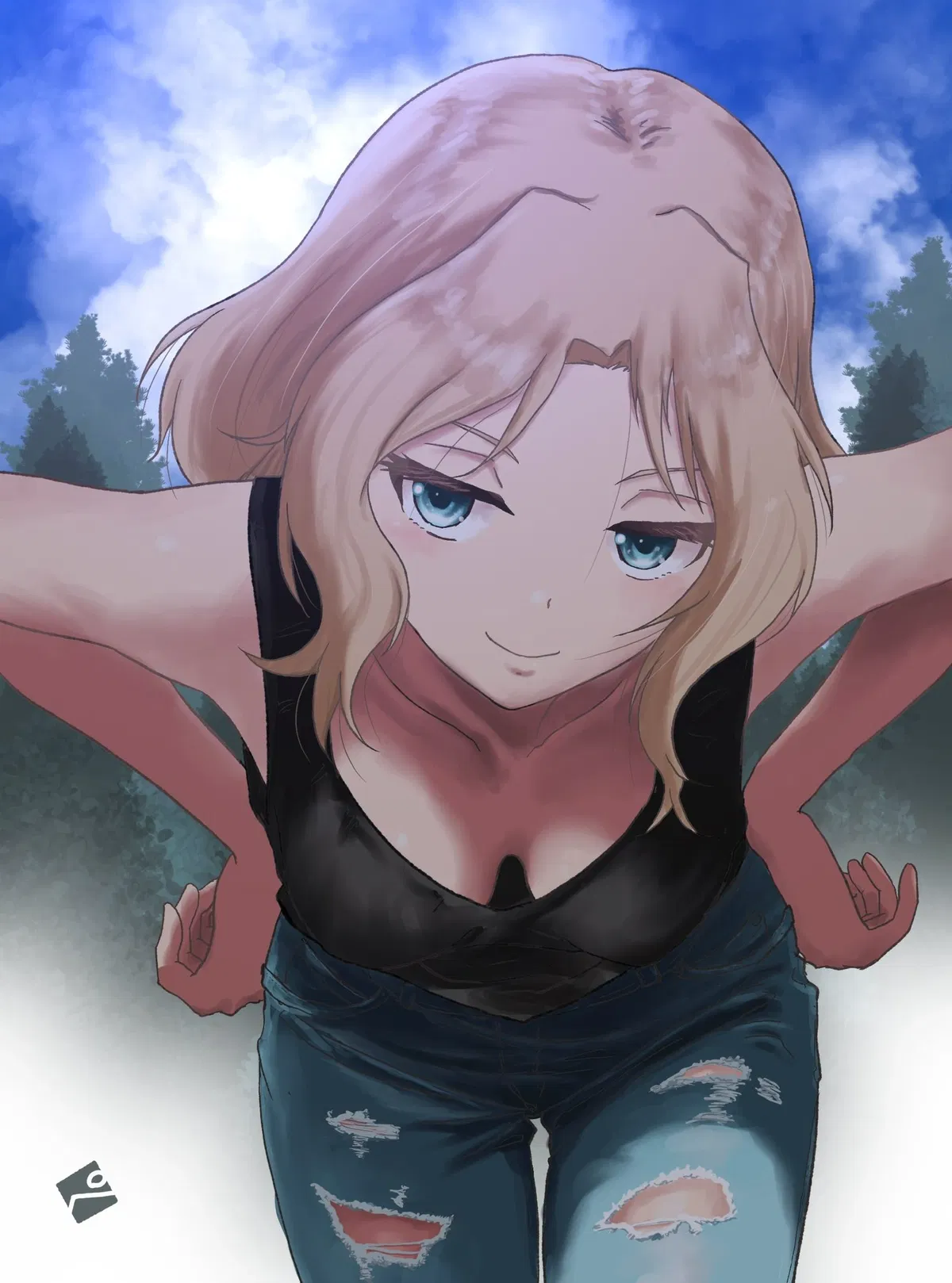 Kay finally confesses her feelings to you