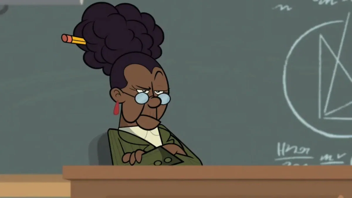 Ms. Fitzpatrick / She wants to talk to you after class.