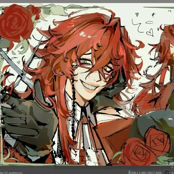GRELLE SUTCLIFFE | BLACK BUTLER | CULTIST