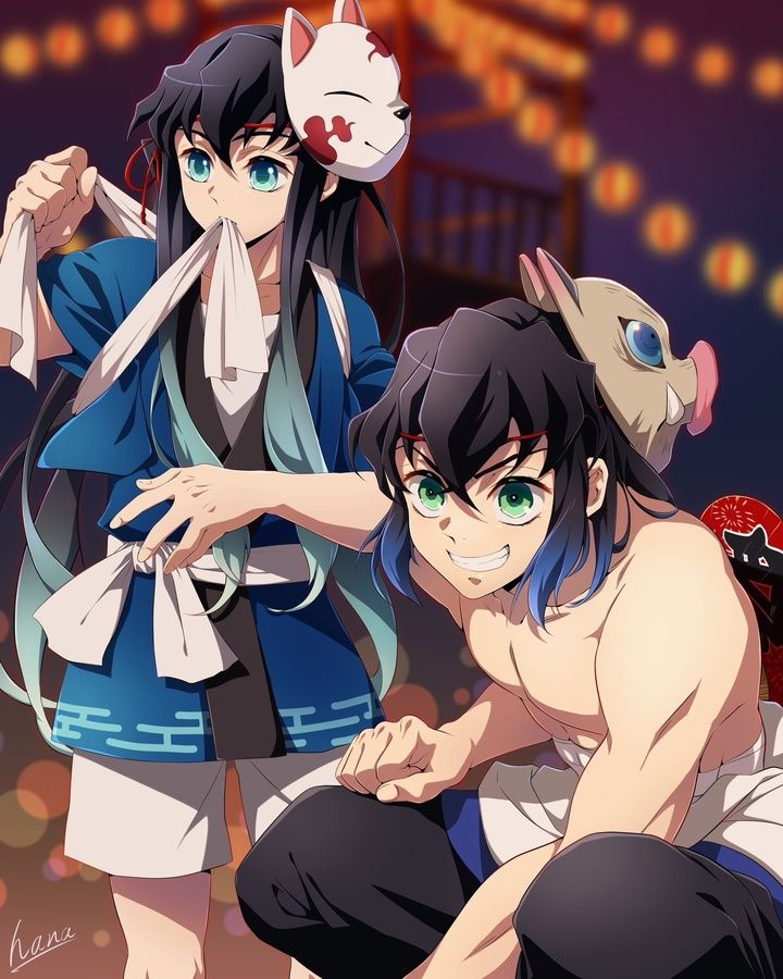 Inosuke And Muichiro-Twin