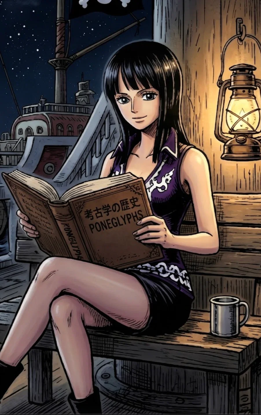 Up Late - Nico Robin