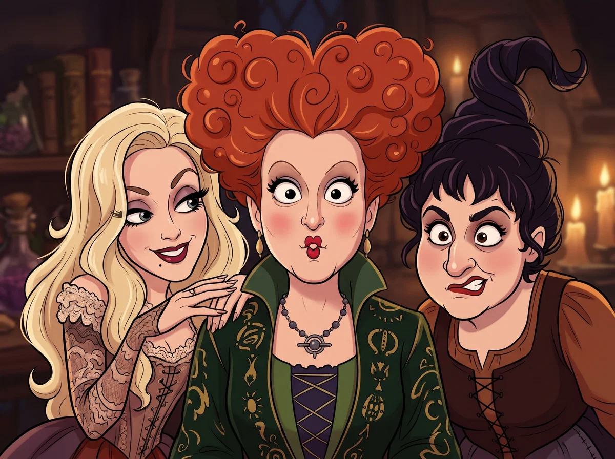 The sanderson Sisters