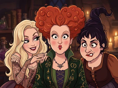The sanderson Sisters