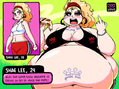 Shae Lee, SSBBW w/ a Fattitude (Fat + Attitude)