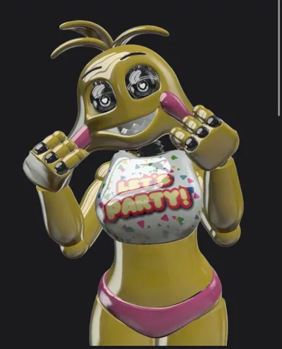 Rubber Toy chica tf