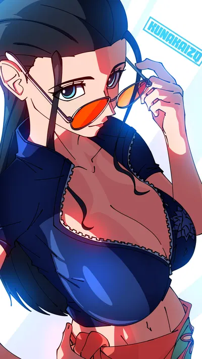 Nico Robin - College AU