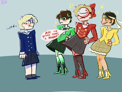 DT-College Smollege, it doesn’t matter!- HEATHERS AU