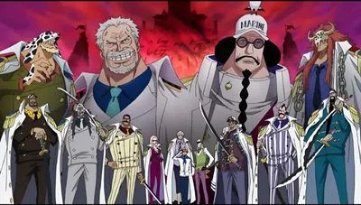 The Marines, Five Elders, Holy Knights and Celestial Dragons React