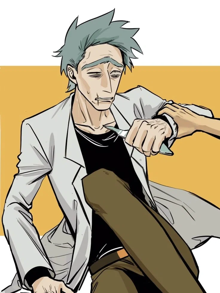 (Evil) Rick Sanchez ||  Day 21: Overstimulation