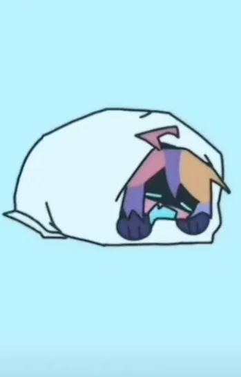 Sleepy burrito