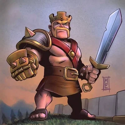 Barbarian king - Clash of clans