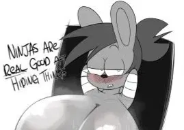 The rabbit lost a bet
