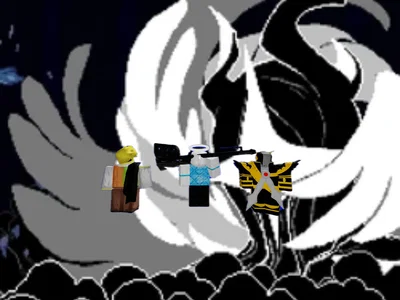 Flowery, Cesus and Ohma Zi-O (+ you or smt) fight a Titan. 