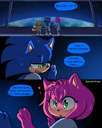 Sonic The Hedgehog Ark AU