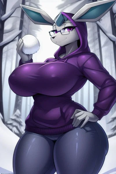Emilie, The glaceon Milf