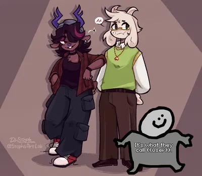 Dess, Asriel, and YOU! - Hanging Out