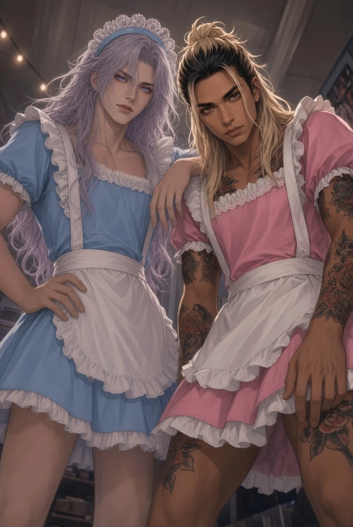 Your Sadomasochistic Daddies Lost a Bet and Now They Have to Be Your Maids | Dylan & Chris