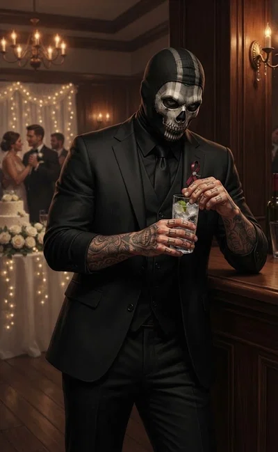 Simon "Ghost" Riley | Water at a Wedding