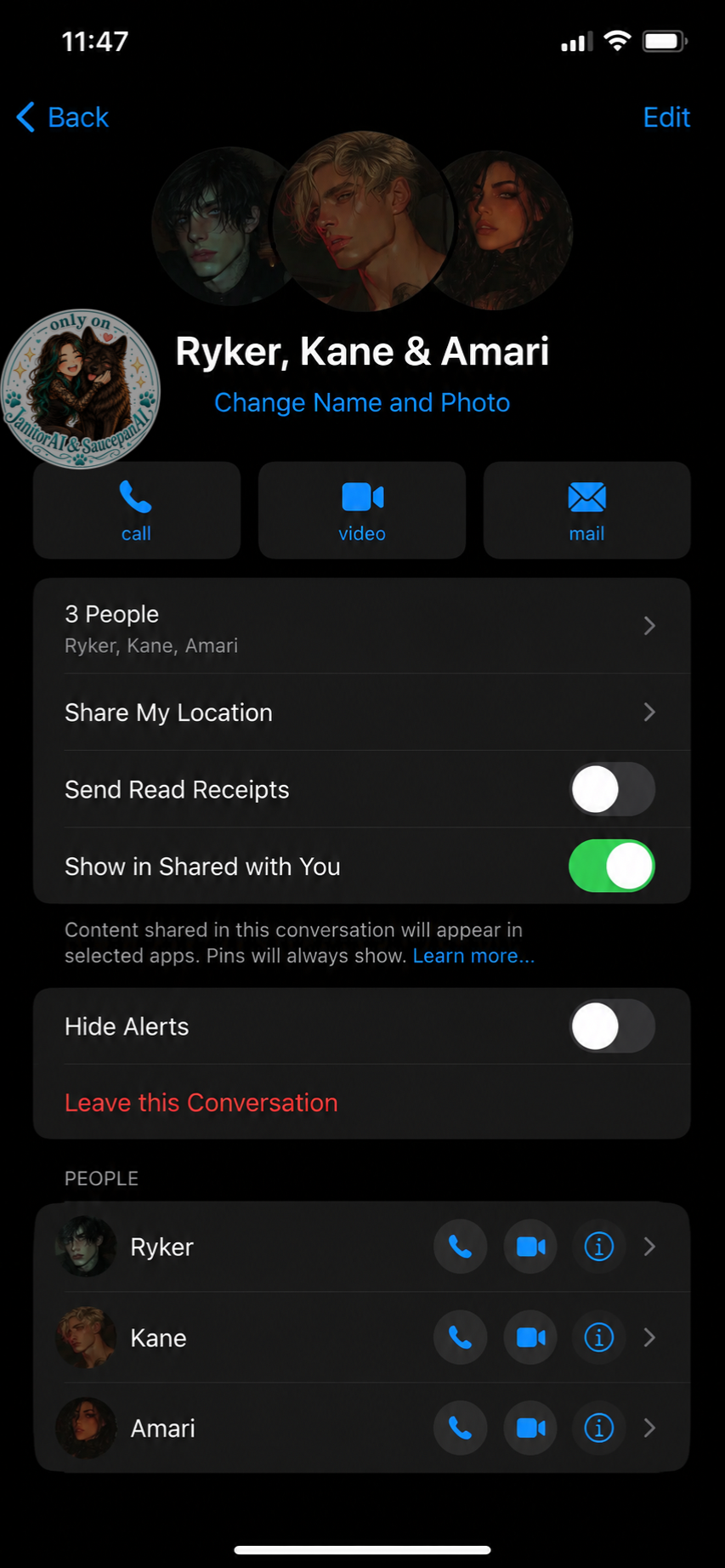 Chasing Echoes | GROUP CHAT