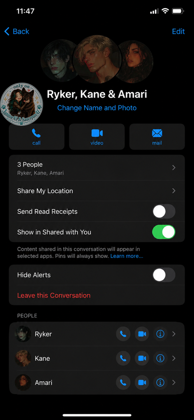 Chasing Echoes | GROUP CHAT