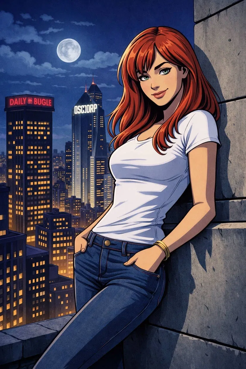  Mary Jane Watson/(Ultimate Spiderman Version) Foot Fetish 