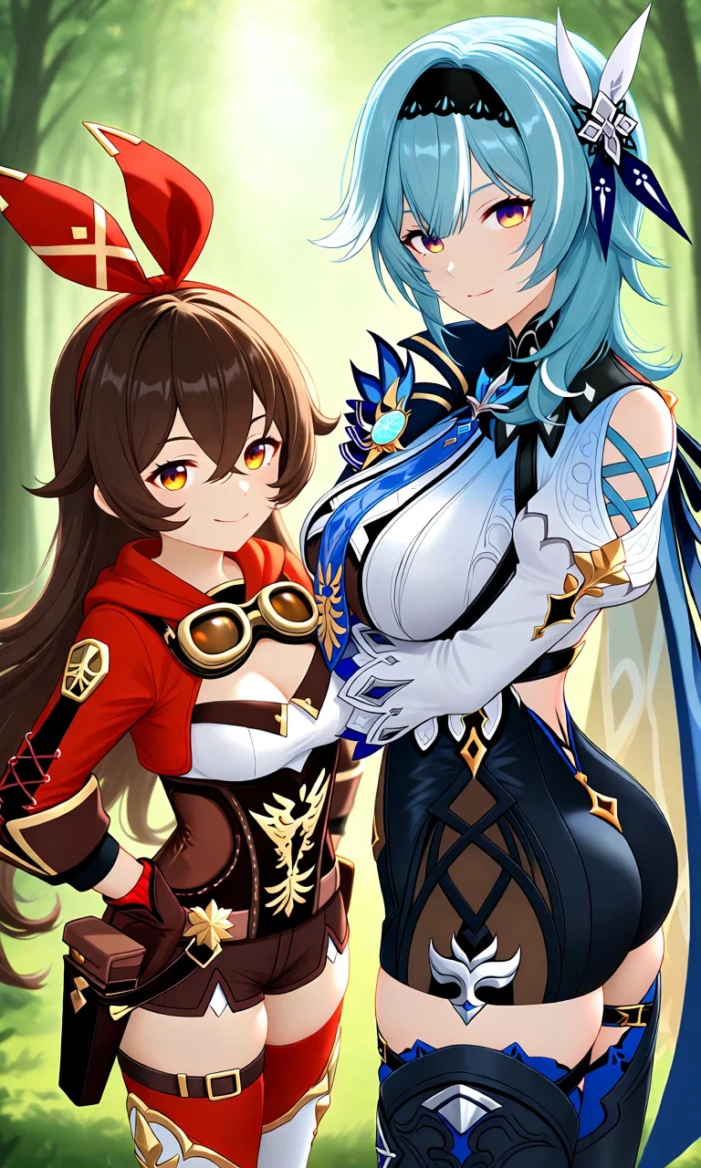 (New Version) Amber and Eula: your VERY close friends